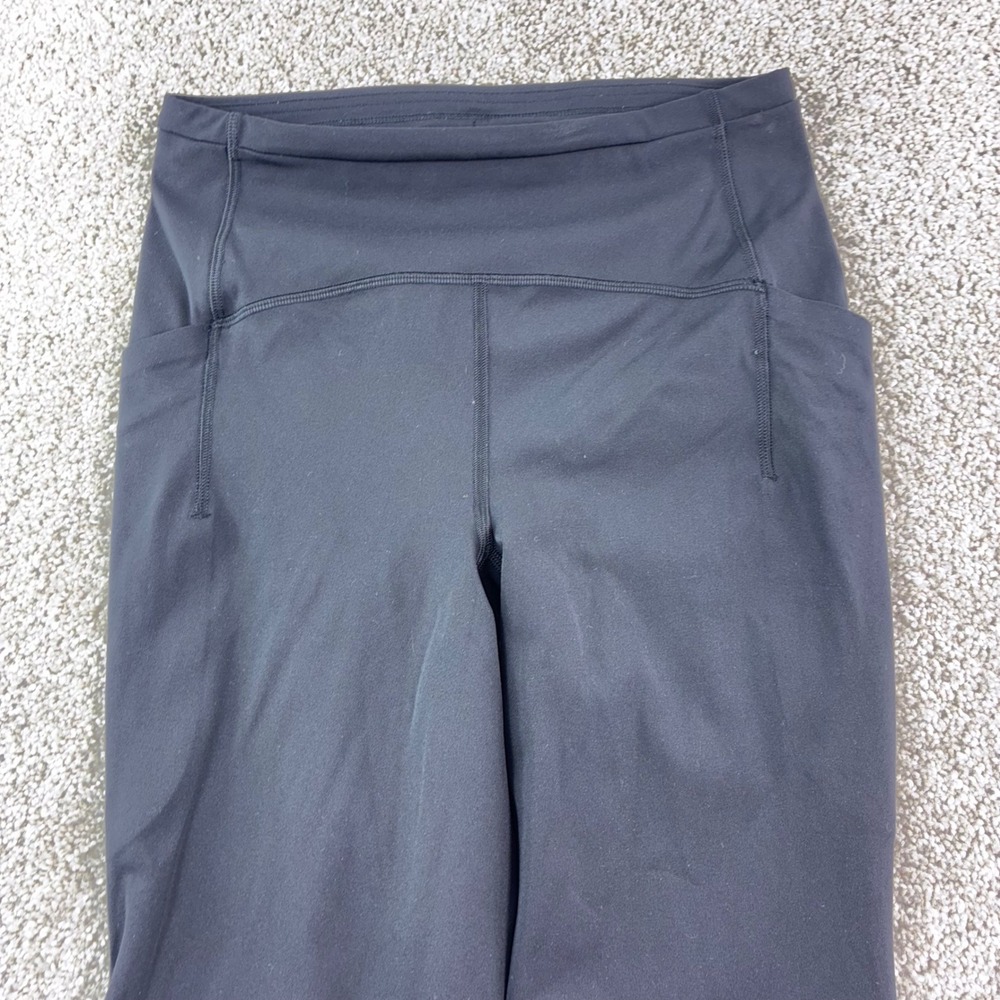 Lululemon Athletica Align Womens 6/26" Black High‎ Rise Leggings Athleisure